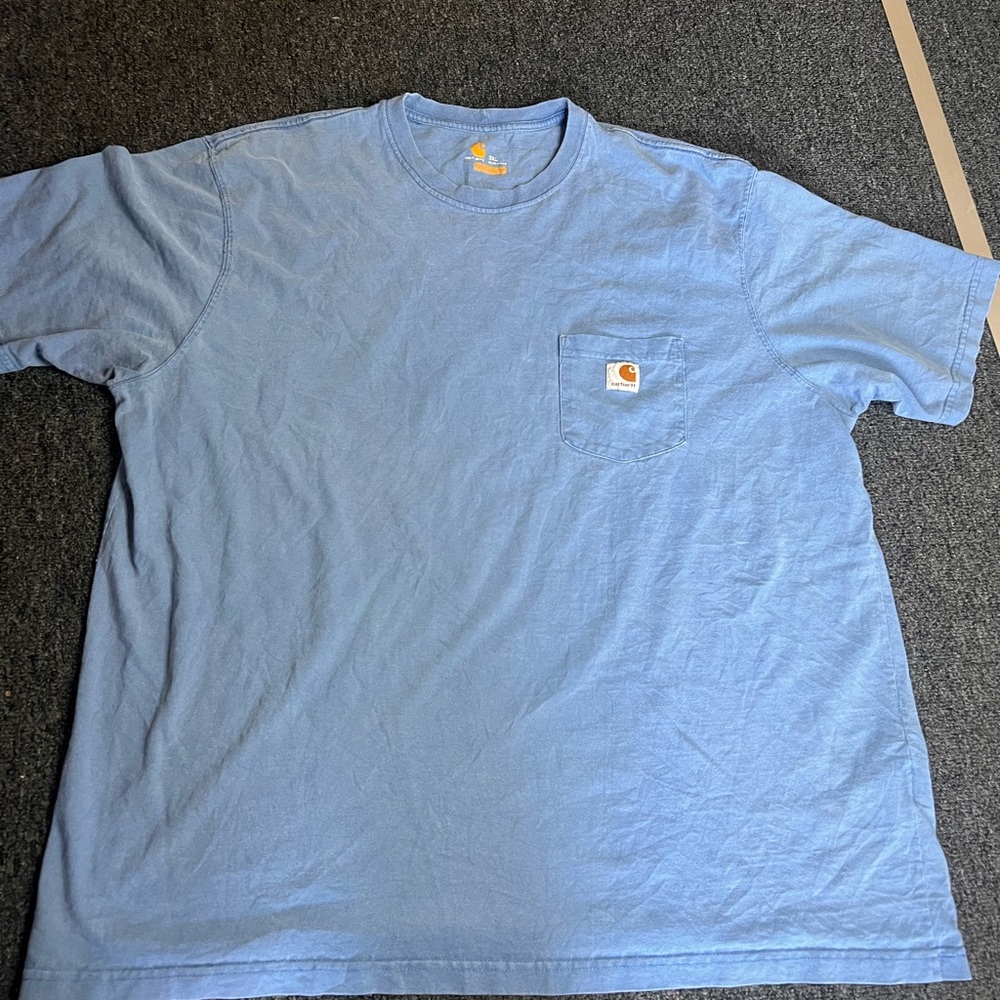 Carhartt man’s 2xl blue shirt